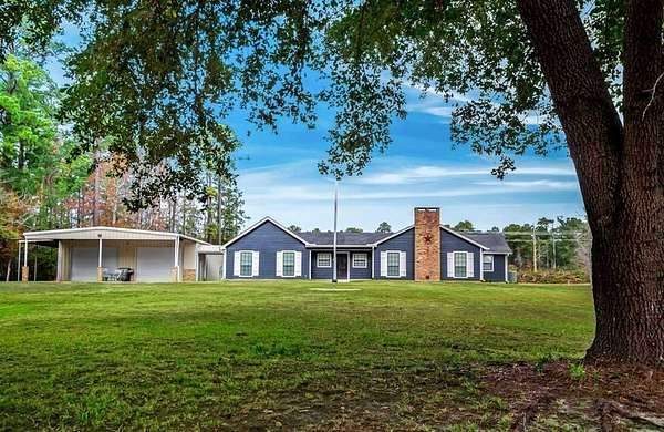 2 Acres of Land with Home for Sale in Brookeland, Texas