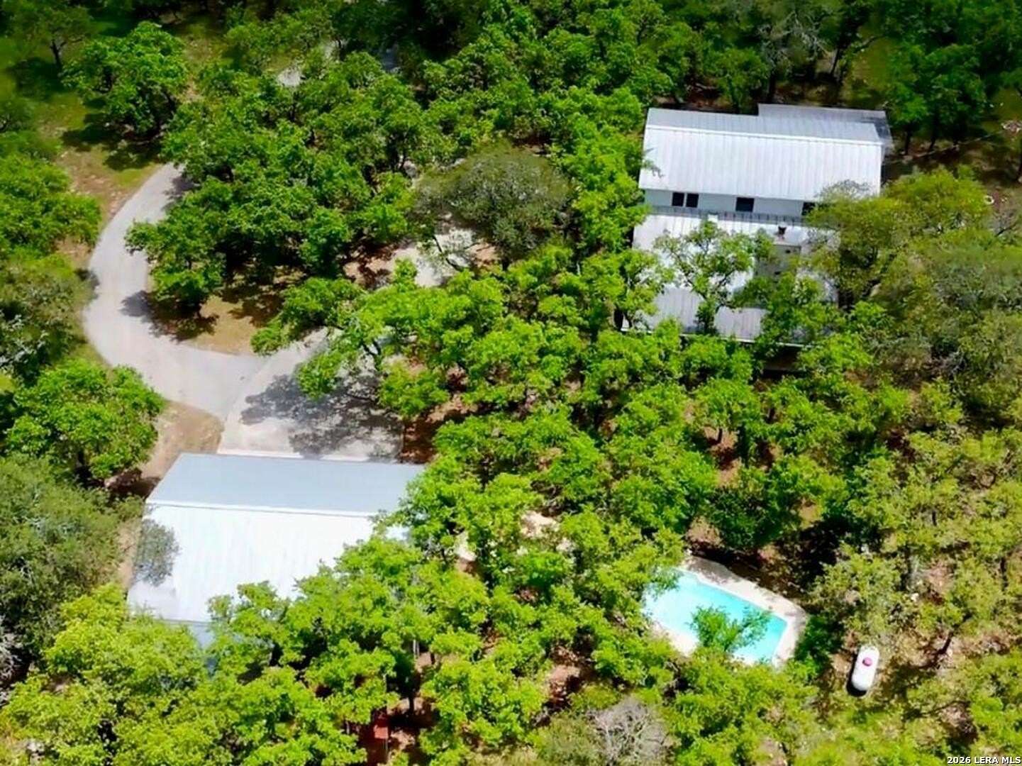 3.82 Acres of Land with Home for Sale in Spring Branch, Texas