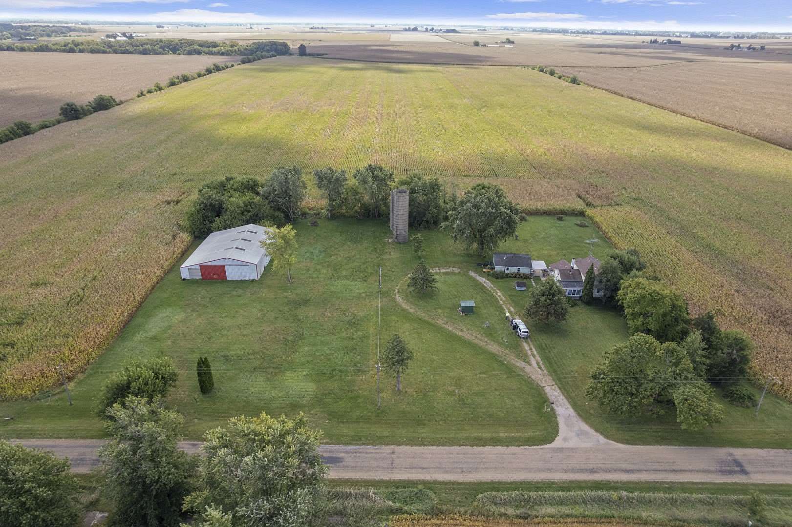 3 Acres of Land with Home for Sale in Leland, Illinois