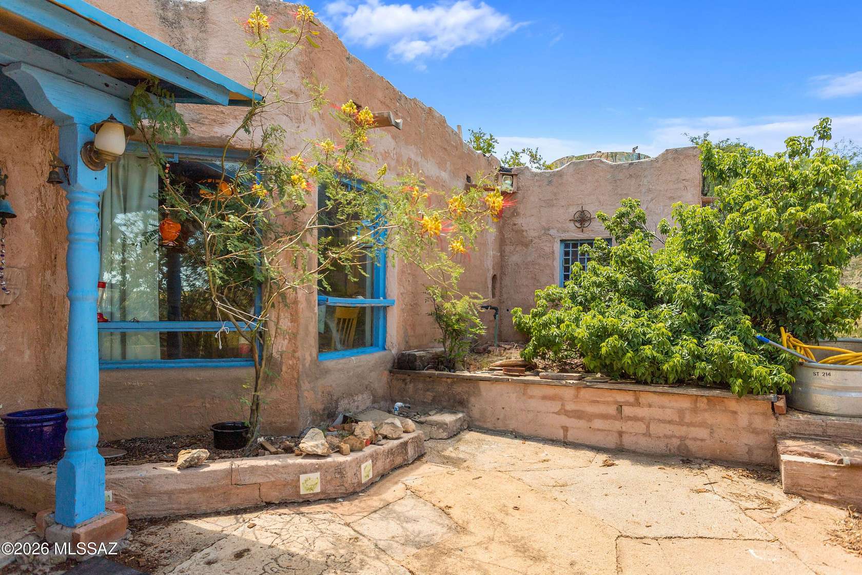 5 Acres of Land with Home for Sale in Elfrida, Arizona