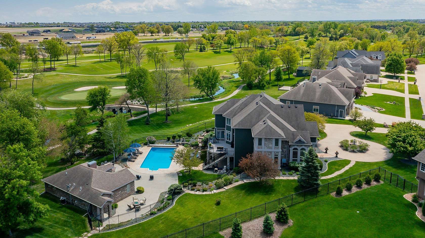 1.62 Acres of Land with Home for Sale in Ankeny, Iowa