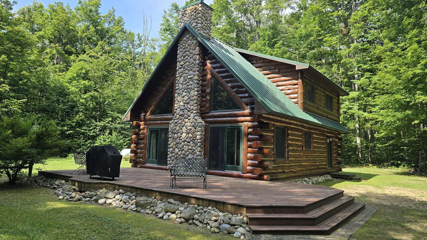 5 Acres of Land with Home for Sale in Frederic, Michigan