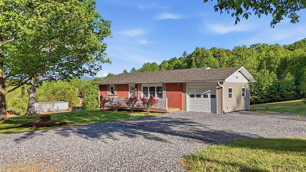 3.19 Acres of Land with Home for Sale in Franklin, North Carolina