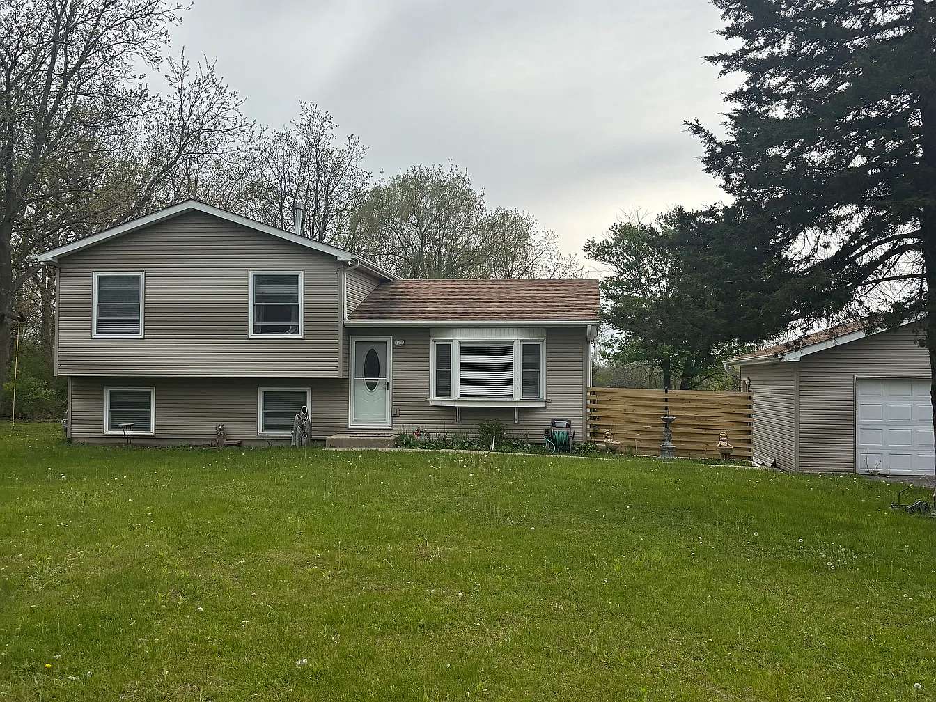 5 Acres of Land with Home for Lease in Lake Villa, Illinois