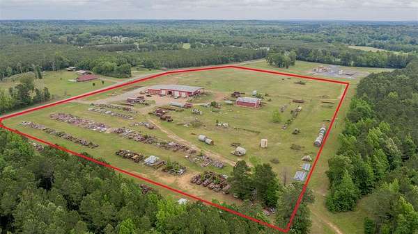 23.4 Acres of Improved Commercial Land for Sale in Dubberly, Louisiana