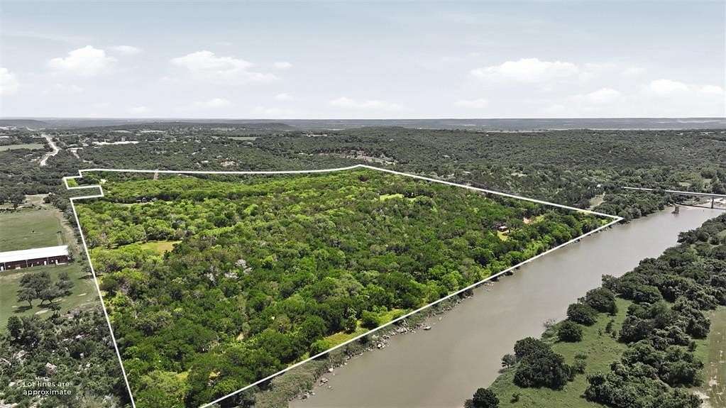 54 Acres of Recreational Land with Home for Sale in Mineral Wells, Texas