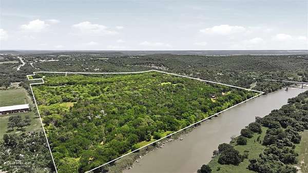 54 Acres of Recreational Land with Home for Sale in Mineral Wells, Texas
