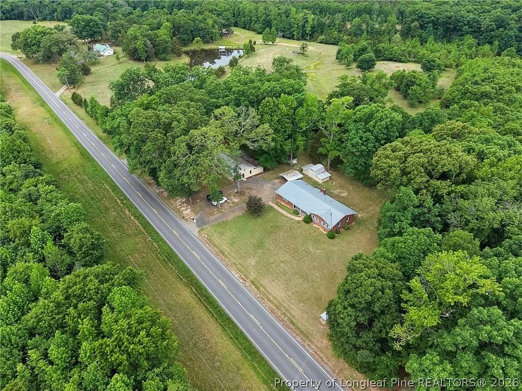 2.5 Acres of Land with Home for Sale in Goldston, North Carolina