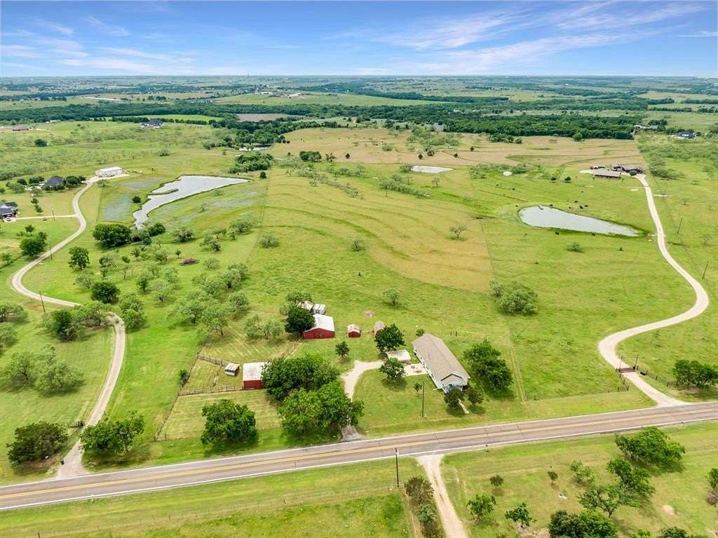16 Acres of Land with Home for Sale in Ennis, Texas