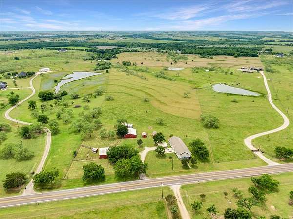 16 Acres of Land with Home for Sale in Ennis, Texas