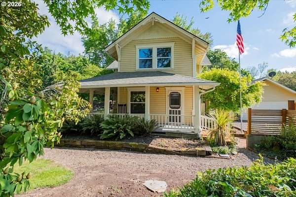 5.9 Acres of Land with Home for Sale in Brownsville, Oregon