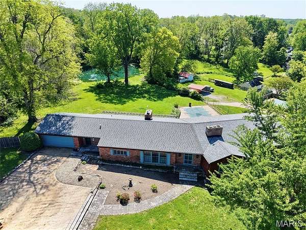 3 Acres of Land with Home for Sale in Hannibal, Missouri