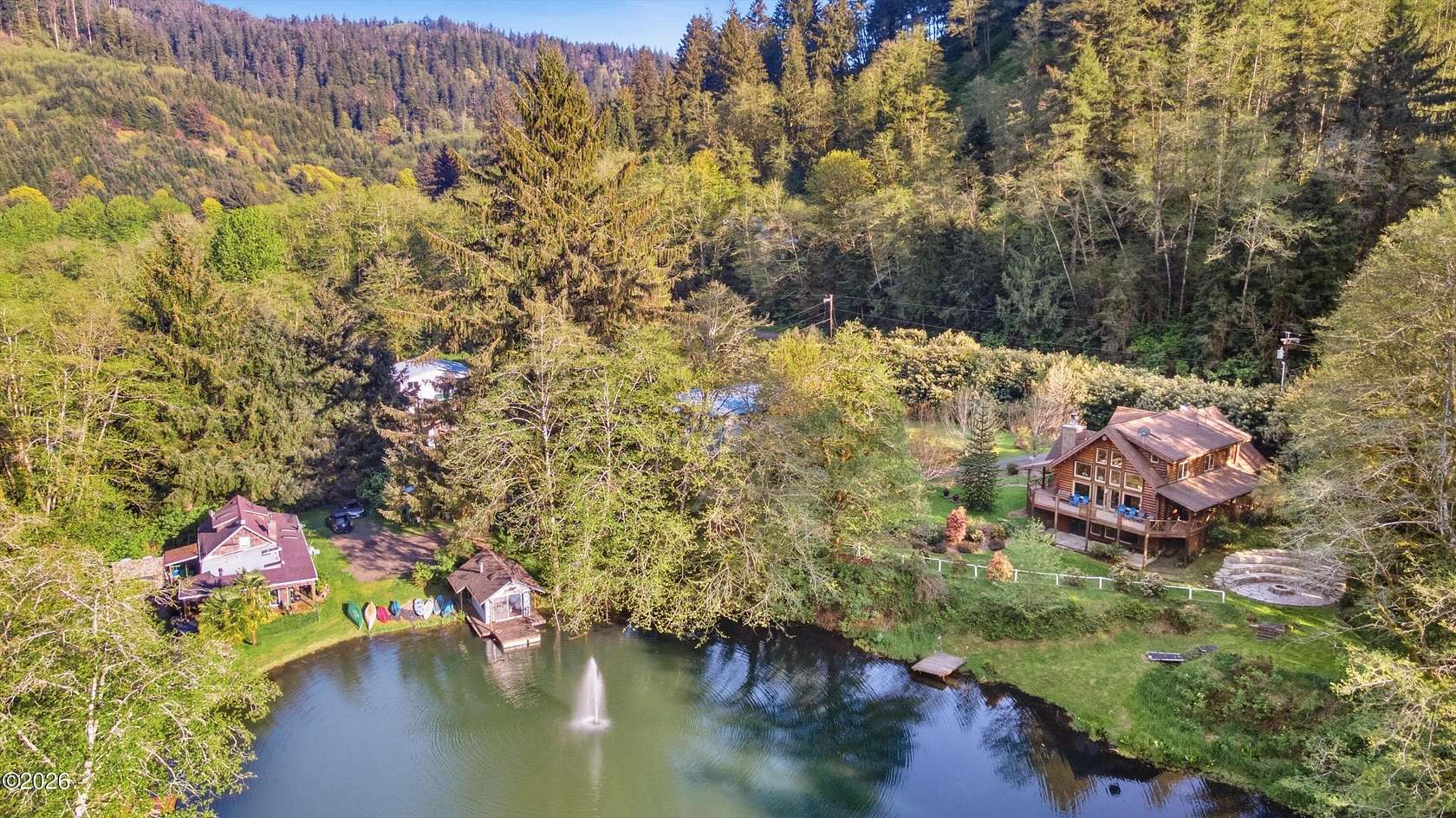 5.29 Acres of Land with Home for Sale in Cloverdale, Oregon