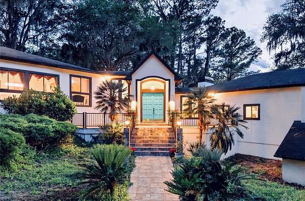 8.19 Acres of Land with Home for Sale in Micanopy, Florida