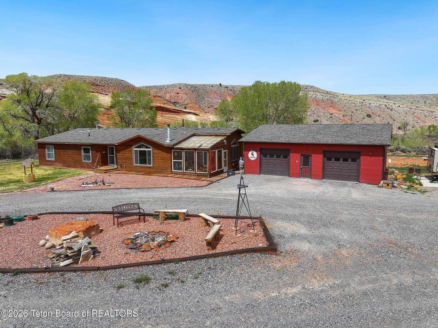 3.44 Acres of Land with Home for Sale in Dubois, Wyoming