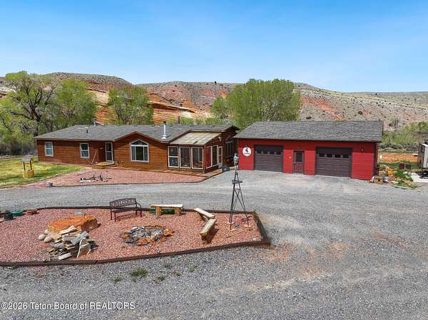 3.44 Acres of Land with Home for Sale in Dubois, Wyoming
