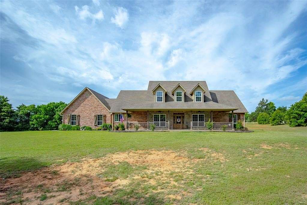 6.5 Acres of Land with Home for Sale in McLoud, Oklahoma