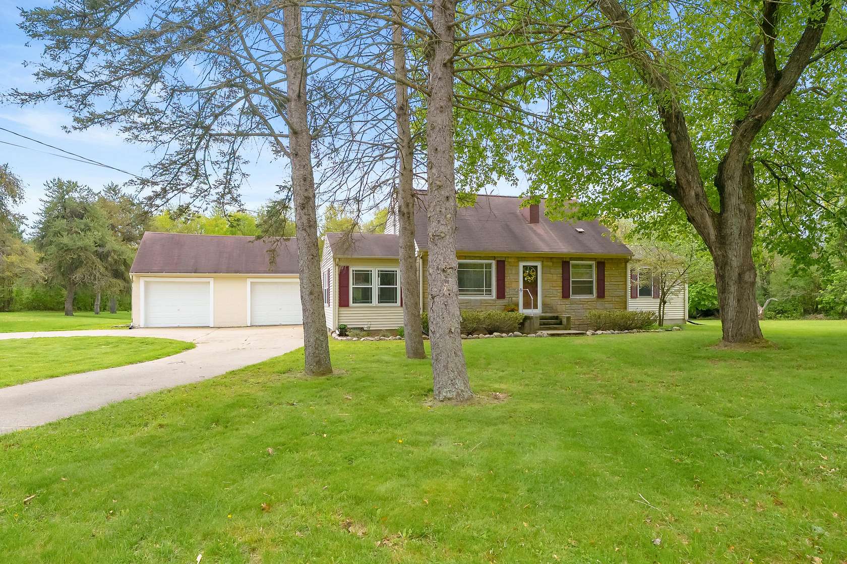 10.6 Acres of Land with Home for Sale in Galesburg, Michigan