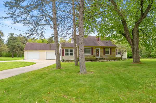 10.6 Acres of Land with Home for Sale in Galesburg, Michigan