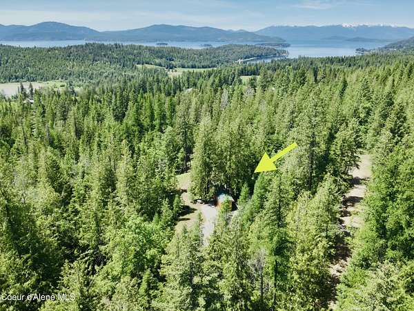 10 Acres of Recreational Land with Home for Sale in Hope, Idaho