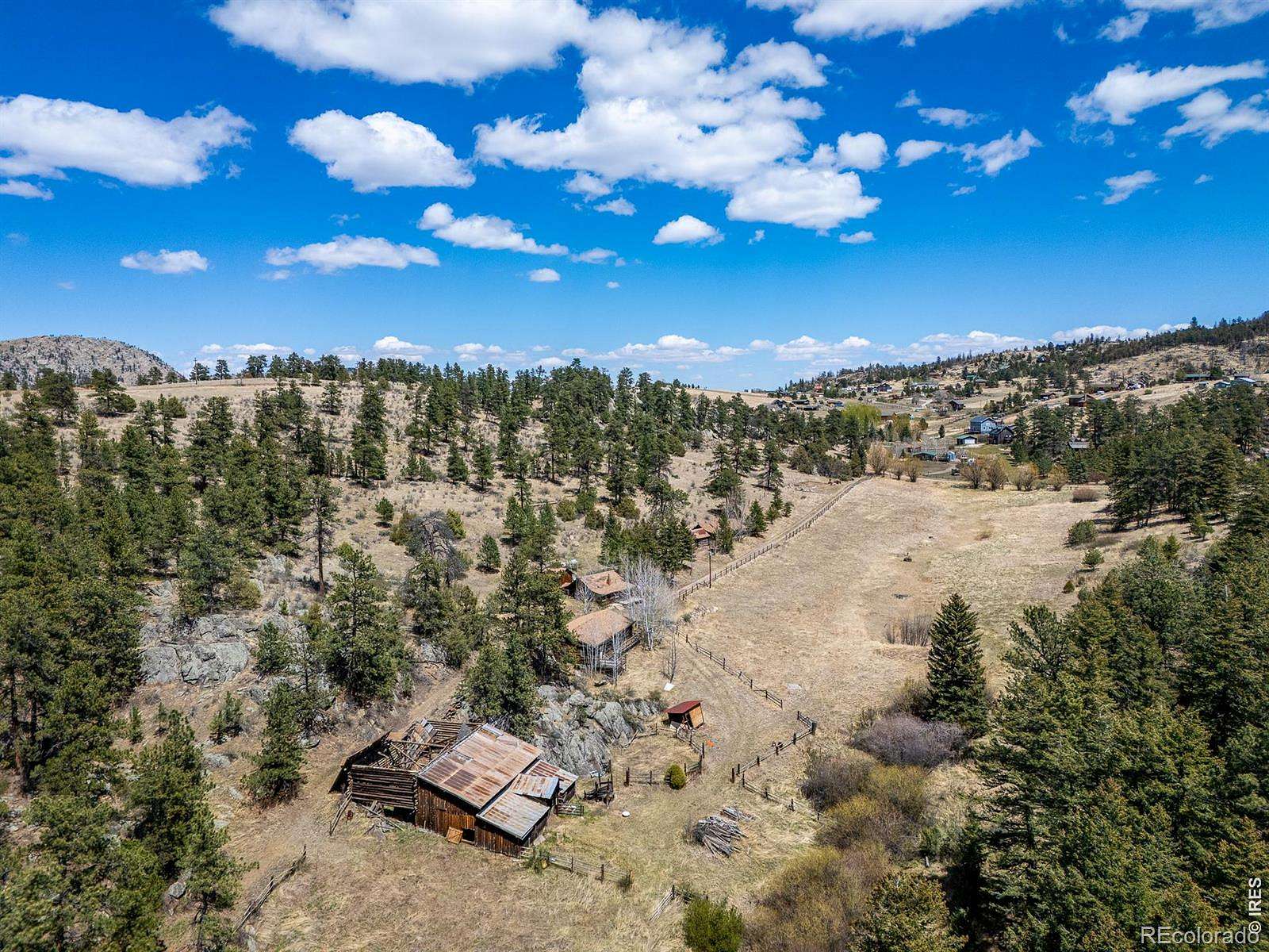 43.5 Acres of Land with Home for Sale in Drake, Colorado