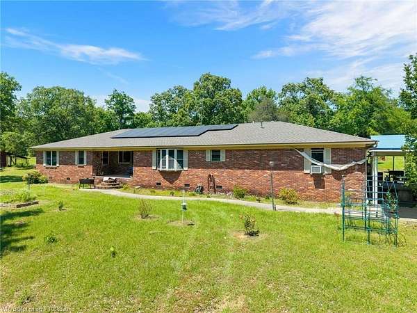 8.46 Acres of Land with Home for Sale in Greenwood, Arkansas