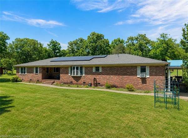 8.46 Acres of Land with Home for Sale in Greenwood, Arkansas