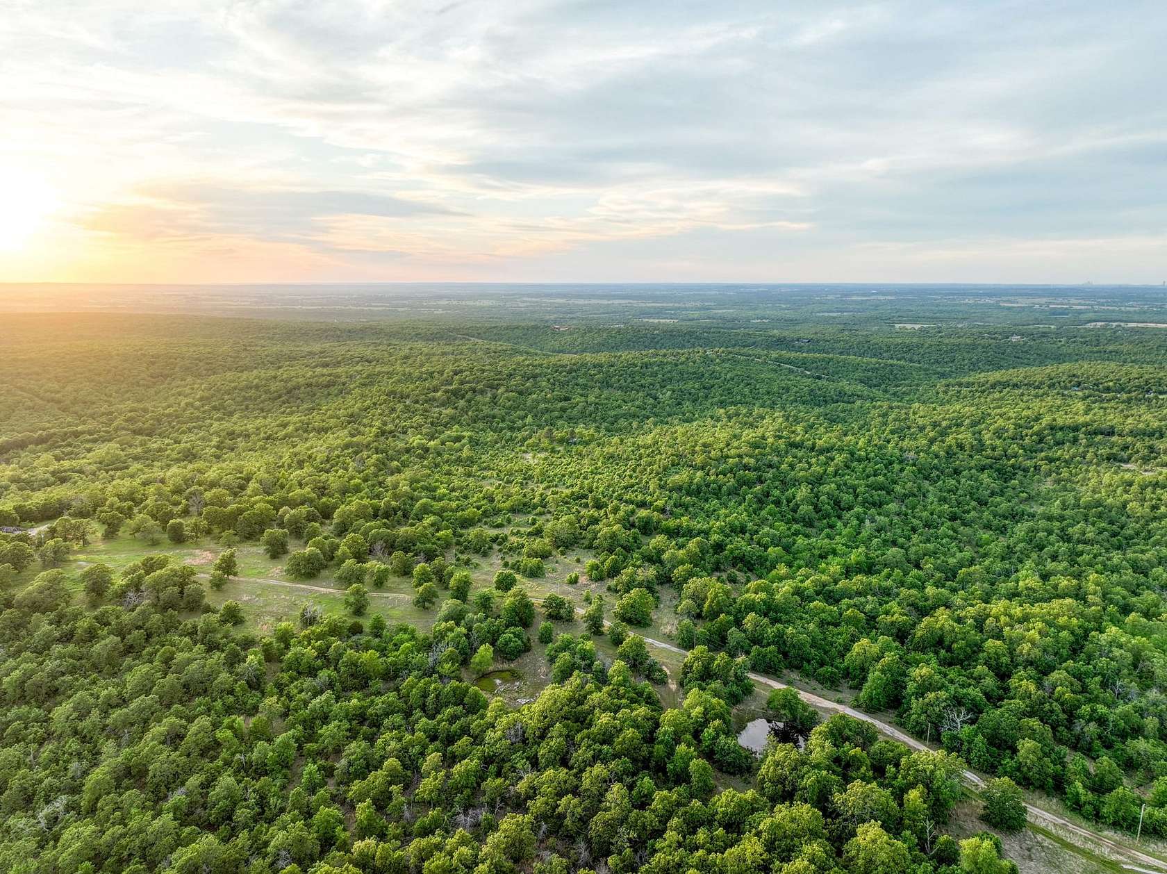 104 Acres of Recreational Land for Sale in Mounds, Oklahoma