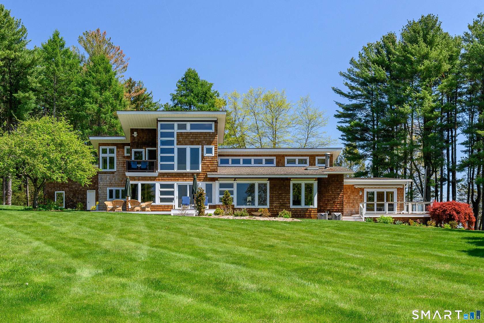 7.68 Acres of Land with Home for Sale in Bridgewater, Connecticut