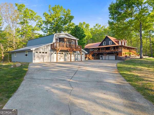 8 Acres of Land with Home for Sale in Blairsville, Georgia