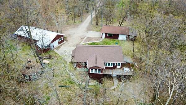 5 Acres of Land with Home for Sale in Melrose Township, Minnesota