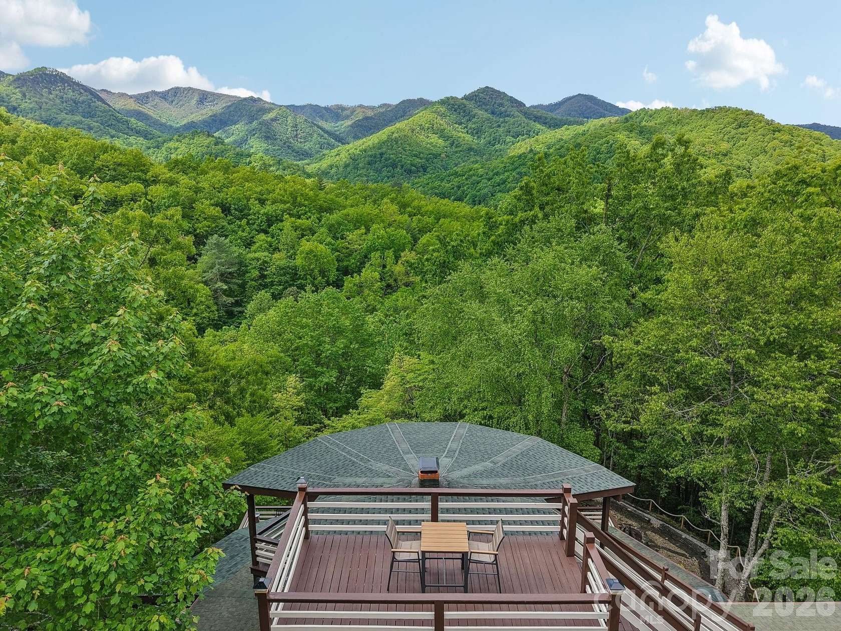 3.42 Acres of Land with Home for Sale in Bryson City, North Carolina