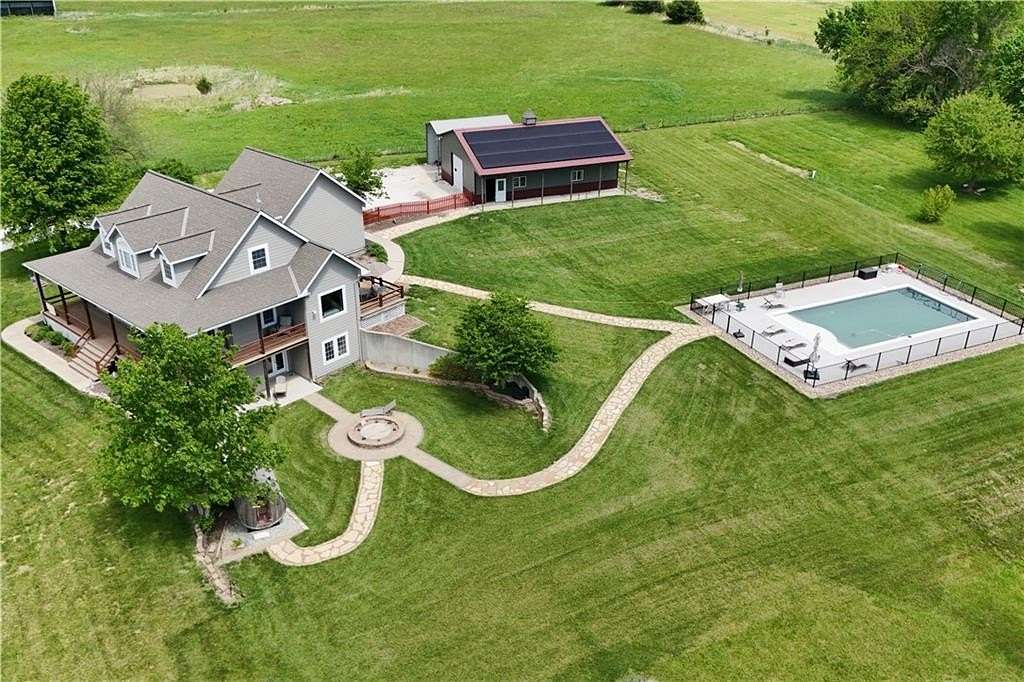 5.8 Acres of Land with Home for Sale in Drexel, Missouri