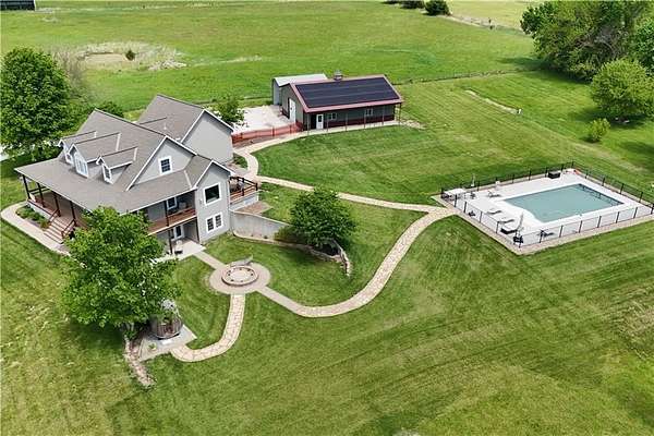 5.8 Acres of Land with Home for Sale in Drexel, Missouri