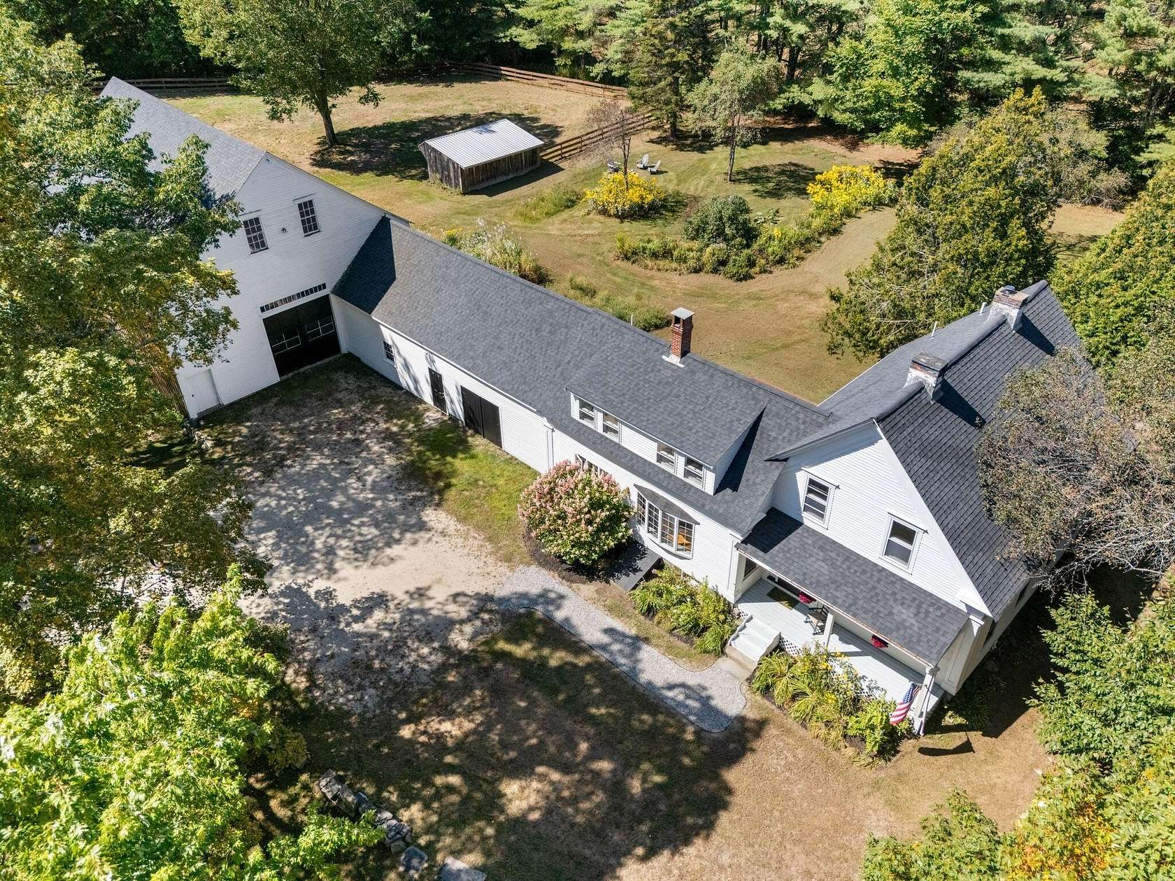 5 Acres of Land with Home for Sale in Pownal Town, Maine