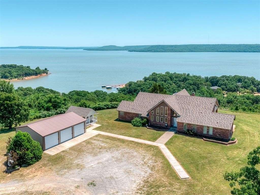87 Acres of Recreational Land with Home for Sale in Eufaula, Oklahoma