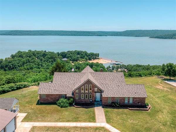 85 Acres of Land with Home for Sale in Eufaula, Oklahoma