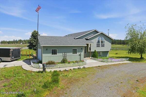 5.13 Acres of Land with Home for Sale in Athol, Idaho