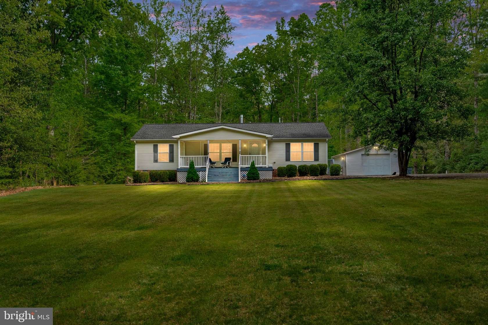 5 Acres of Land with Home for Sale in Beaverdam, Virginia