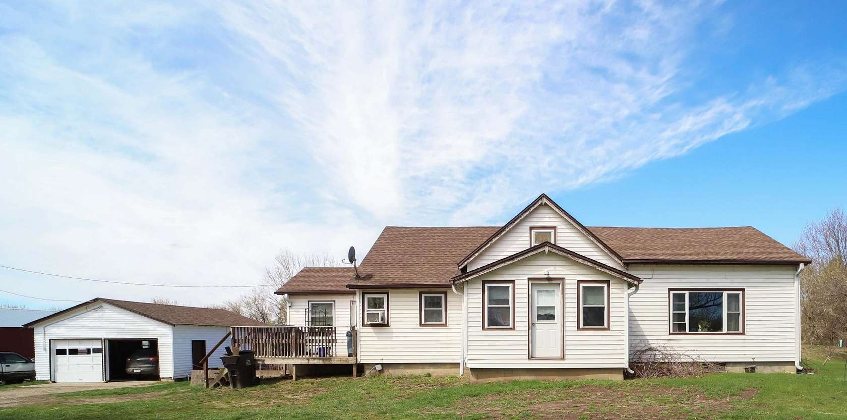 15 Acres of Land with Home for Sale in Clarissa, Minnesota