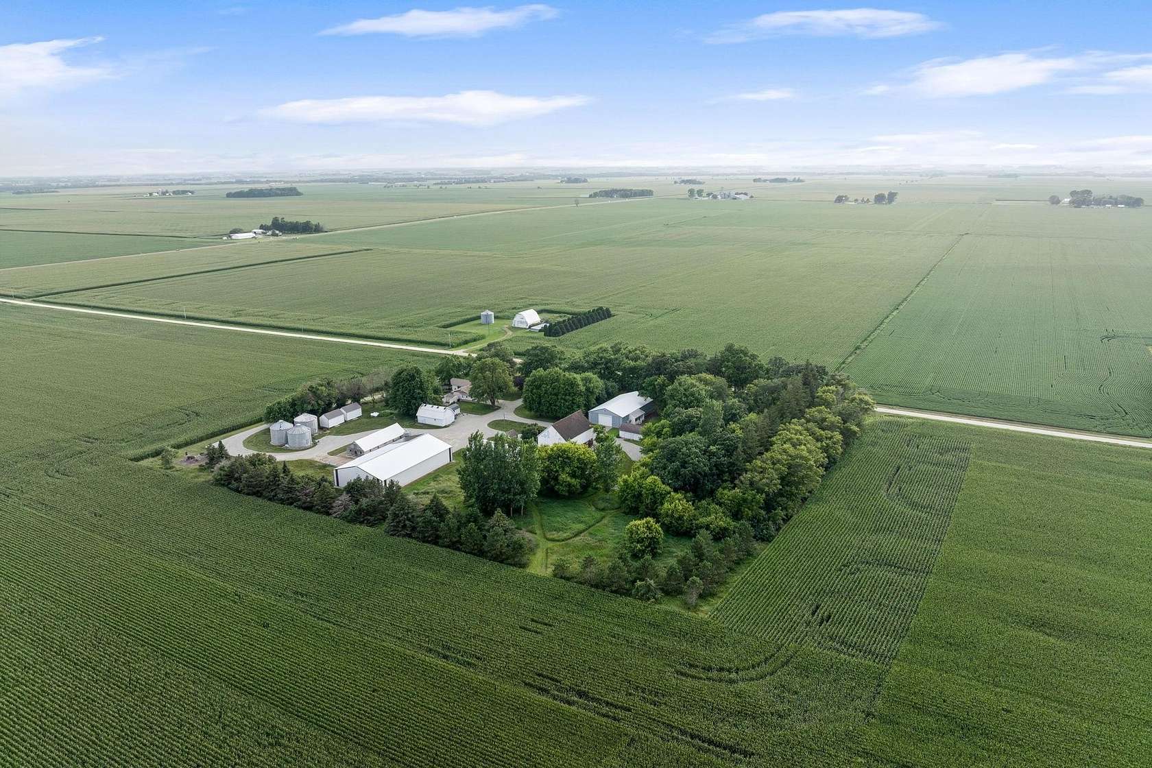 7.89 Acres of Land with Home for Sale in Waltham, Minnesota