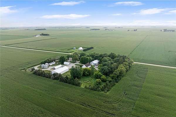 7.89 Acres of Land with Home for Sale in Waltham Township, Minnesota