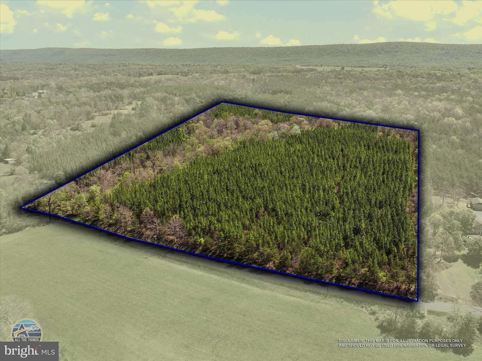41.2 Acres of Land for Sale in Berkeley Springs, West Virginia