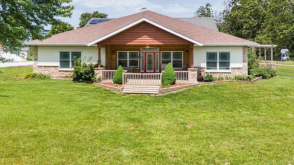 18.4 Acres of Land with Home for Sale in Cassville, Missouri