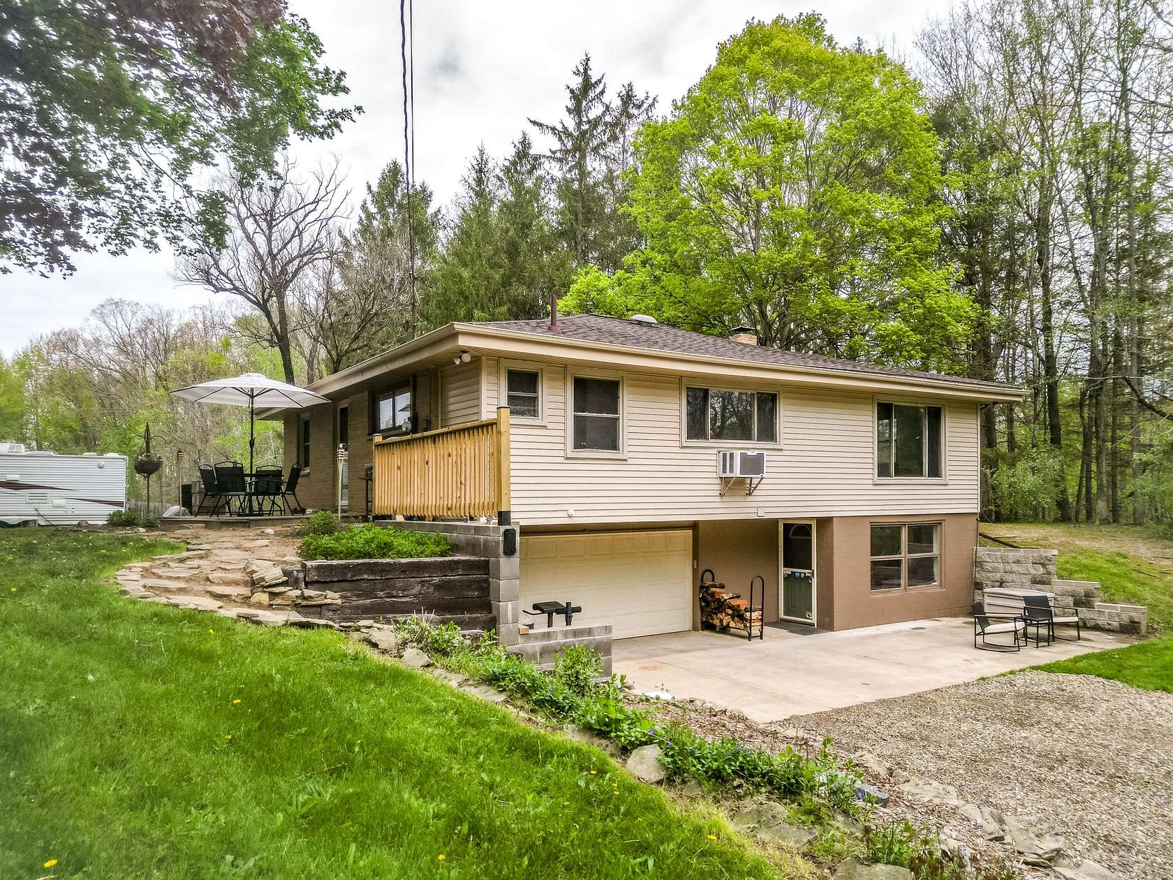 24.6 Acres of Recreational Land with Home for Sale in Paw Paw, Michigan