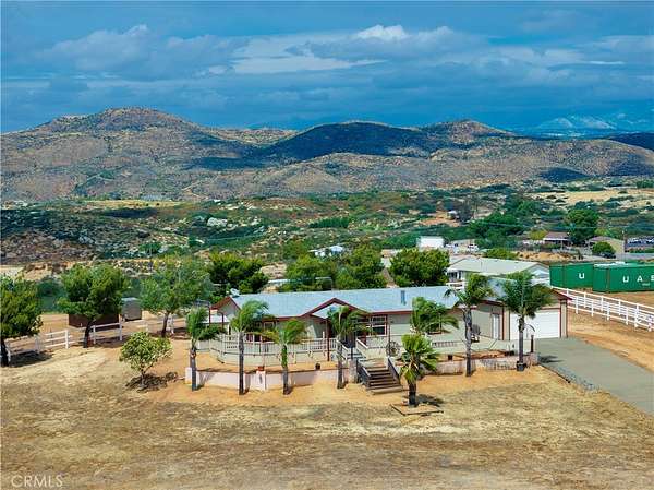 10.2 Acres of Land with Home for Sale in Temecula, California