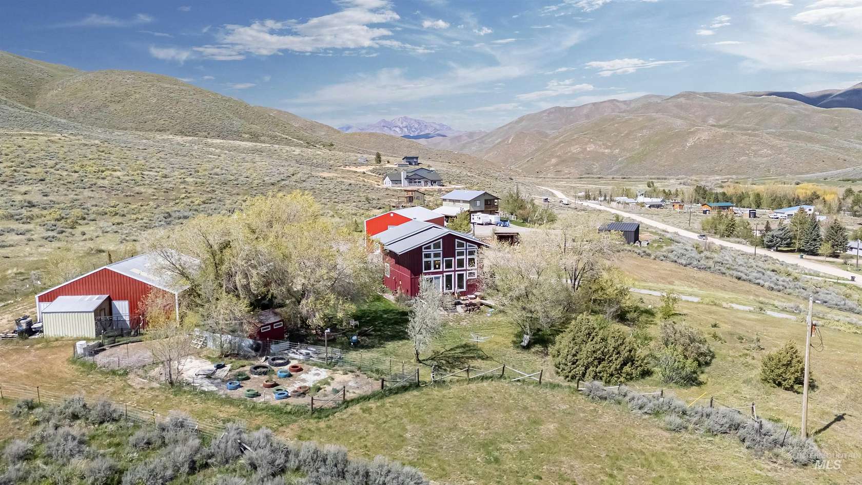 3 Acres of Land with Home for Sale in Fairfield, Idaho