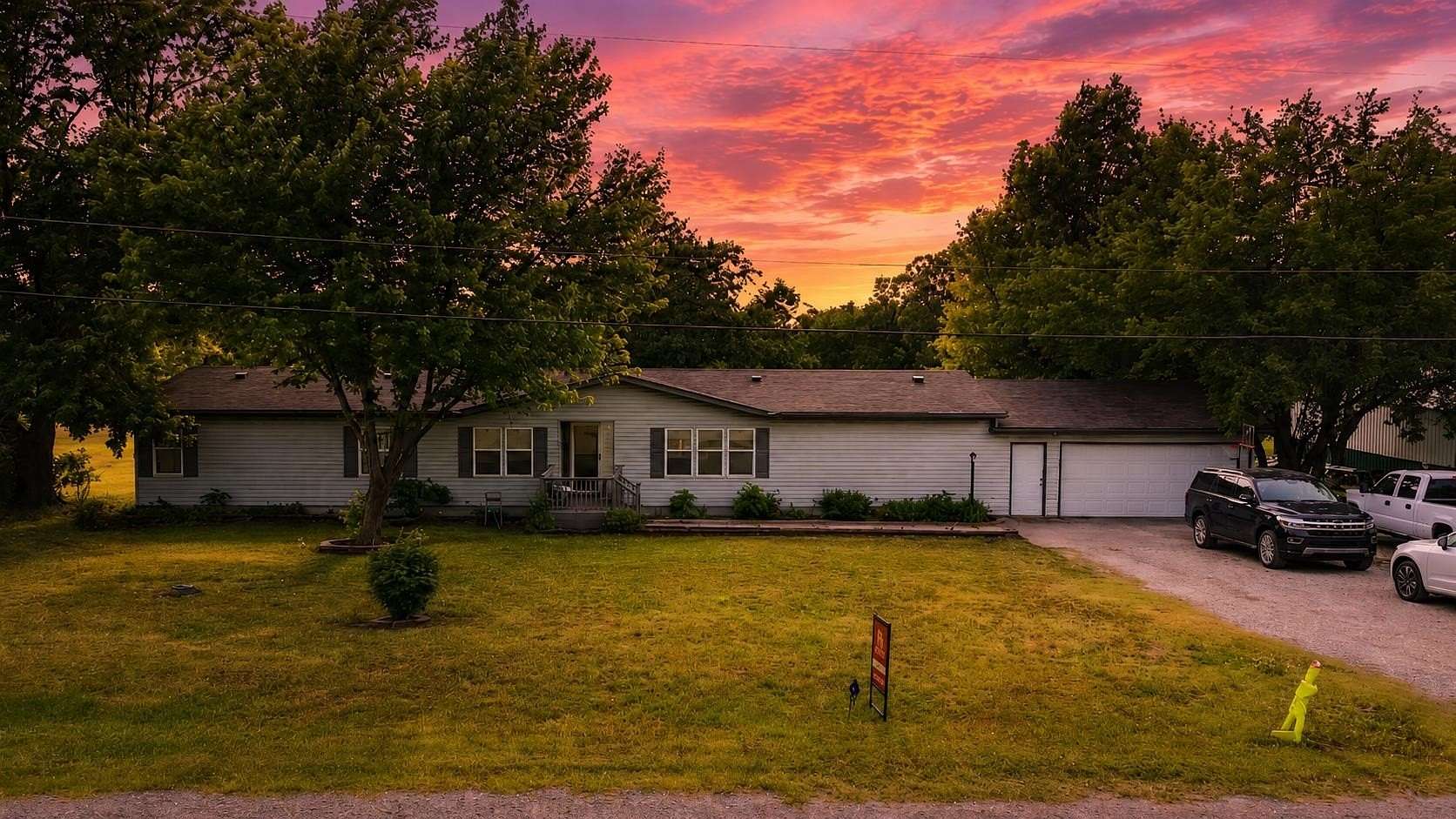 2 Acres of Land with Home for Sale in El Dorado, Kansas