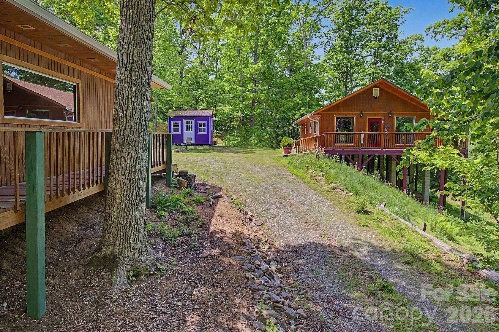 5 Acres of Land with Home for Sale in Hot Springs, North Carolina