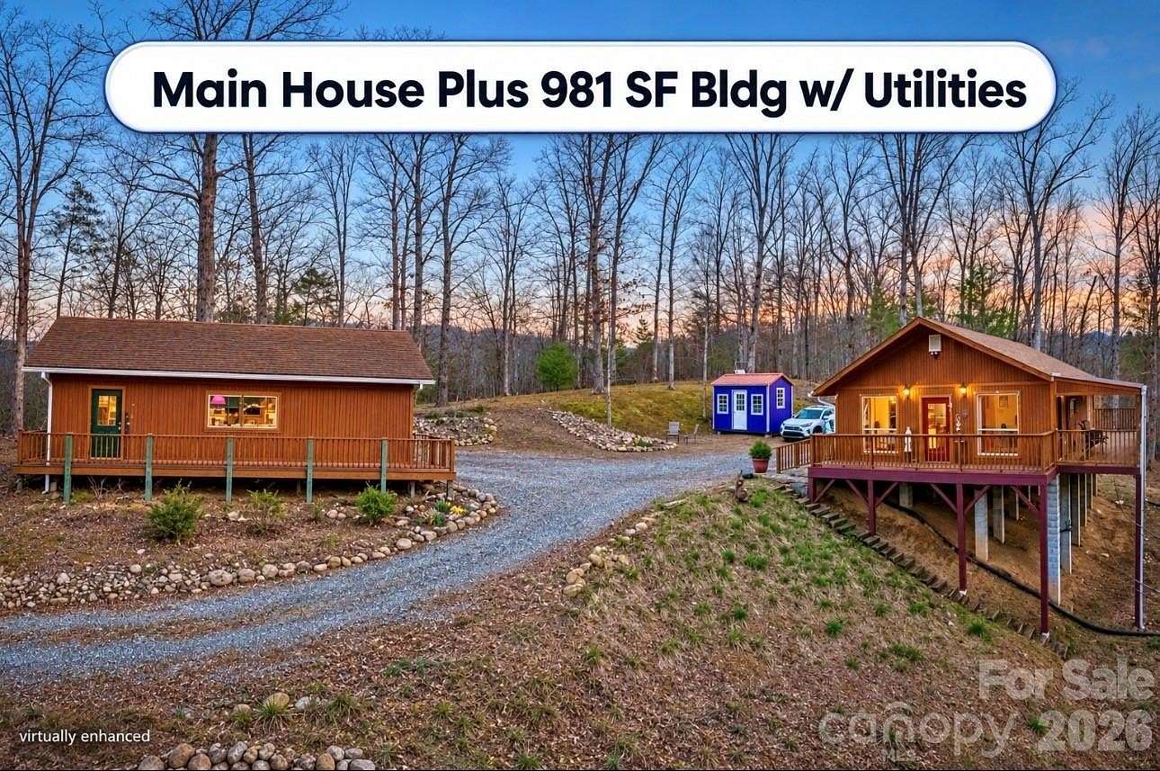 5 Acres of Land with Home for Sale in Hot Springs, North Carolina